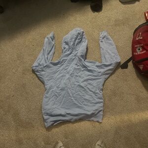 Light Blue Men's Hoodie